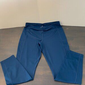 Skechers Women’s High-Rise Athletic Leggings Blue XXL Full Length